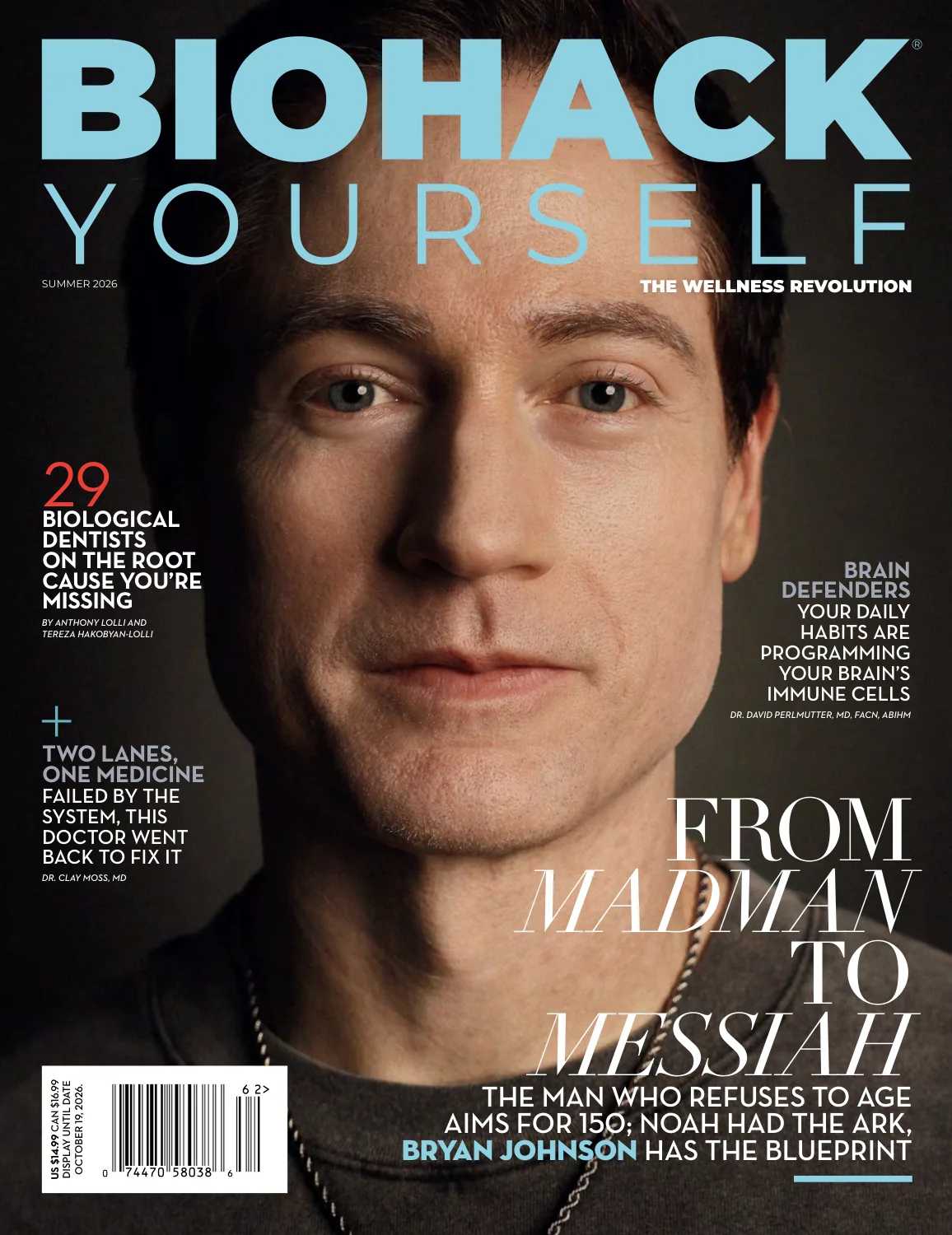The current cover of Biohack Yourself